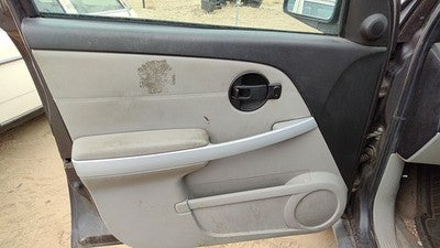 06-09 Equinox Driver Left Front Door Trim Panel With Master Switch Gray 142