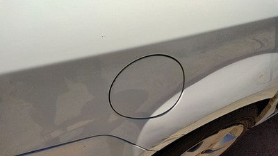 2008-2012 Chevy Malibu Fuel Tank Door With Hinge Gas Lid Oem Filler White 50U