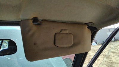 1997 Suzuki Sidekick Passenger Right Sun Visor Oem Gray Gri