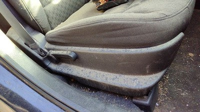 2010 Ford Fusion Passenger Right Side Seat Trim Panel Oem Dw Charcoal Black