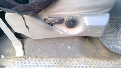 2006 F350 Super Duty Passenger Right Side Seat Trim Panel Oem Gray