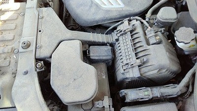14-15 Kia Sorento Complete Air Intake Cleaner Filter Box Housing With Tube 3.3L