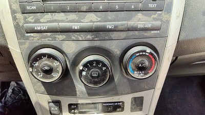 09-13 Toyota Corolla Temperature Control Module In Dash Heater Ac Head Unit Oem