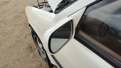 1991-1996 Infinity G20 Driver Left Power Side Mirror Door Mounted Oem White