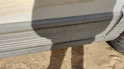 1994 Jeep Grand Cherokee Passenger Right Front Moulding From Door Oem Trim Strip