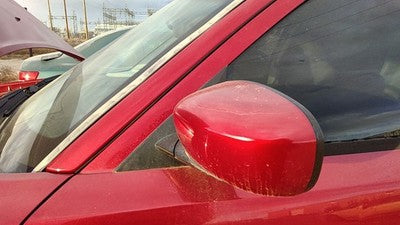 06-10 Dodge Charger Driver Left Side Mirror Door Mounted Prh Inferno Red Crystal