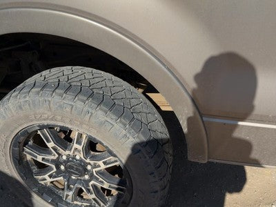 04-08 Ford F150 Driver Left Rear Wheel Flare Moulding Oem Back Arizona Beige Aq