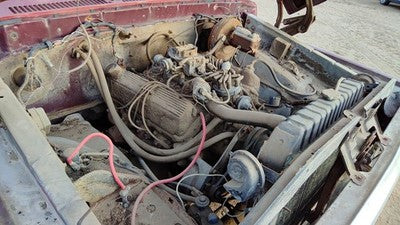 1979 Ford F150 Passenger Right Rear Brake Backing Plate Assembly Oem
