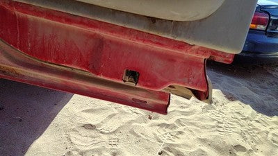 1999-2004 Ford F150 Driver Left Rear Door Latch With Rods/Cables Oem Back