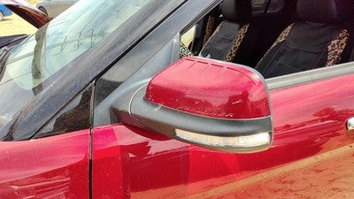 2011-2015 Ford Explorer Driver Left Side Mirror Door Mounted Oem Ruby Red Rr
