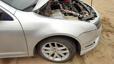 2010-2012 Ford Fusion Passenger Right Front Fender Oem Silver Ux Ae5z16005a
