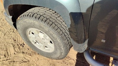 04-12 Gmc Canyon Driver Left Front Wheel Flare Moulding Fender Stealth Gray 46U