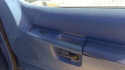 1995-1996 Ford Explorer Passenger Right Front Inside Door Trim Panel Only Blue