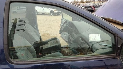1998-2003 Toyota Sienna Passenger Right Front Side Window Door Glass Oem