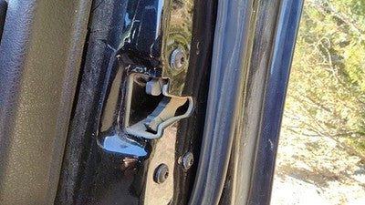 2006-2012 Ford Fusion Passenger Right Front Door Latch With Rods/Cables Oem