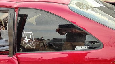 96-00 Civic Hx Coupe Driver Left Rear Quarter Glass Back Side Window Oem 4891628