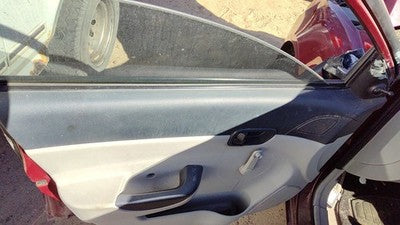 06-07 Accent Driver Left Front Door Trim Panel Manual Window Fz Gray 4 Door