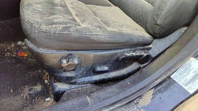 2010 Fusion Driver Left Side Power Seat Switch With Trim Panel Dw Charcoal Black