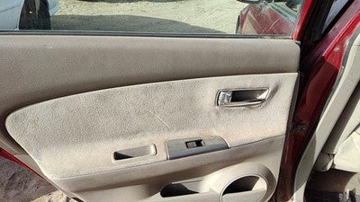 05-06 Nissan Altima Driver Left Rear Door Trim Panel With Switches Back Blond C
