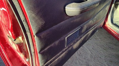 1997 Nissan Hardbody Driver Left Front Door Trim Panel Gray