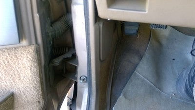 1995 Chevy Astro Driver Left Lower Kick Trim Panel Oem Tan