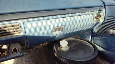 1996 Ford F350 Glove Box Assembly Complete Door With Latch Oem Blue