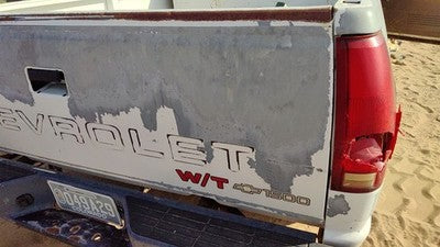 1988-1999 Chevy Silverado 1500 Tail Gate Oem White