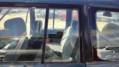 1991-98 Suzuki Sidekick Driver Left Rear Vent Window Back Door Glass With Frame