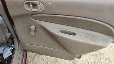 1997 Ford Escort Passenger Right Rear Door Trim Panel Manual Back Tan