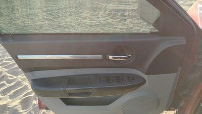 08-10 Charger Driver Left Front Door Trim Panel With Master Switch Db Slate Gray