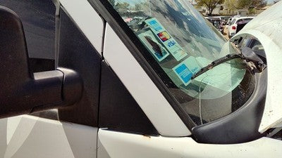 2012 Chevy Express Van Passenger Right Moulding From Fender Trim Strip White 50U
