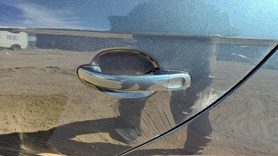 05-14 Vw Jetta Driver Left Rear Outside Door Handle Oem Back Blue 1K5837205bgru
