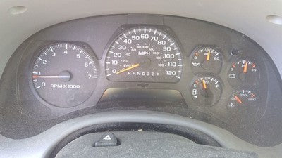 2006-08 Chevy Trail Blazer Speedometer Cluster Instrument Gauges Panel Oem Dash