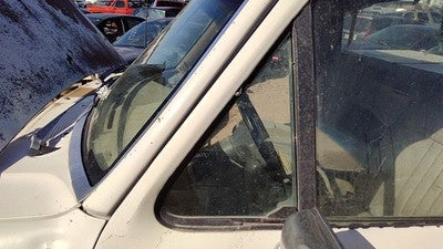 80-90 Ford F150 Driver Left Front Vent Window Small Door Glass With Frame Oem