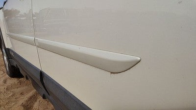 10-14 Legacy Outback Driver Left Rear Upper Moulding From Door Back Trim White
