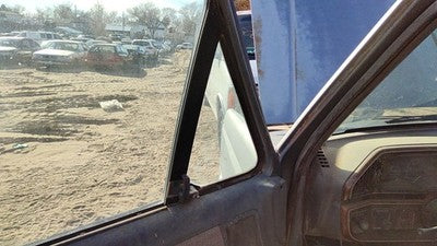 1980-1991 F250 Pickup Driver Left Front Vent Window Small Door Glass With Frame
