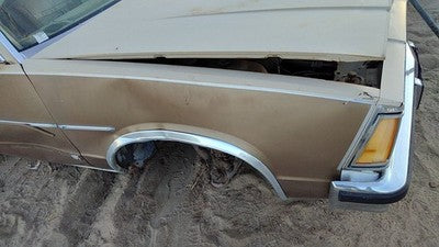 1978-1987 Chevy Malibu Passenger Right Front Fender Oem Tan 4 Door 14016340