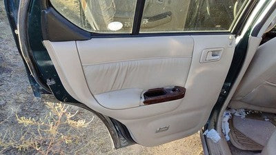 00 Honda Passport Driver Left Rear Door Trim Panel With Switches Back Bge Beige