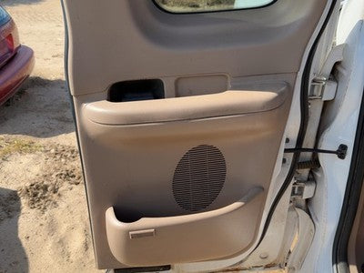 99-03 Ford F150 Passenger Right Rear Door Trim Panel With Switches Back Tan Ex