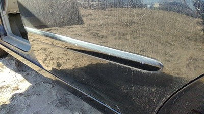 04-09 Spectra Driver Left Rear Moulding From Door Back Trim Eb Black 4 Door