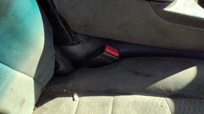 13-18 Dodge Ram 4500 Passenger Right Front Seat Belt Buckle Receiver Oem Gray X8
