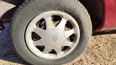 1994-1997 Ford Aspire 13 Steel Wheel Oem Factory Rim F4bz1007a
