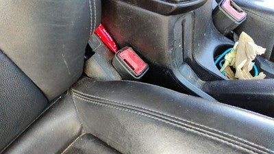 11-13 Chevy Cruze Passenger Right Front Seat Belt Buckle Receiver Oem Black Afo
