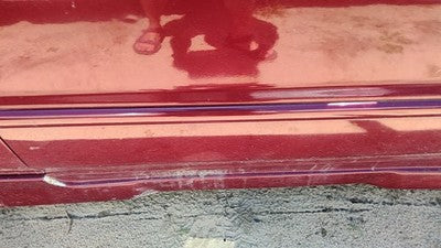 1994-96 Honda Accord Passenger Right Front Moulding From Door Oem Trim Strip Red