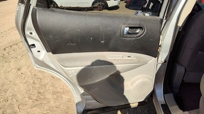 2008-15 Rogue Driver Left Rear Inside Door Trim Panel With Switches Back Gray K