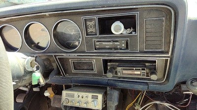 1984-1986 Dodge Ram W150 Trim Bezel Around Speedometer Oem Dash Surround Panel