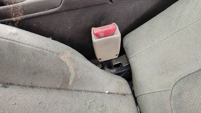 2001-2003 Nissan Maxima Driver Left Front Seat Belt Buckle Receiver Oem Tan