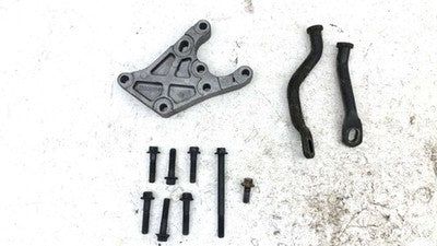 1999 Saturn Sl2 Mount Bracket Set For Power Steering Pump Oem With Bolts 1.9L