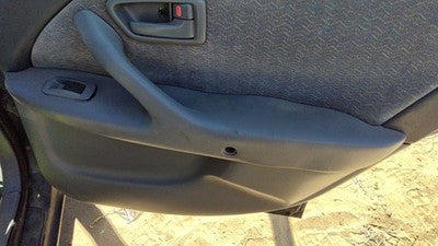 99-01 Camry Passenger Right Rear Door Trim Panel With Switches Back Gray 10