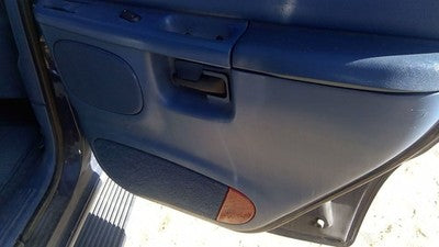 95-99 Ford Explorer Passenger Right Rear Inside Door Trim Panel Only Back Blue